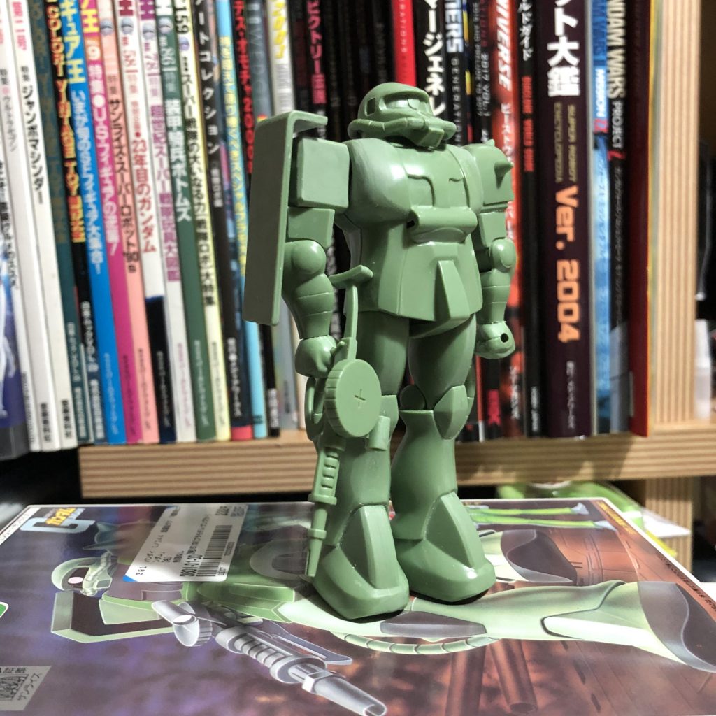今回はTwitterでの｢tomyさん｣主催コンペ｢べメコン｣にて製作しました☆コンペの趣旨はバンダイ｢ベストメカコレクションシリーズ｣を使用改造禁止、etc.....純粋に旧キットを楽しもうって趣旨でした。このザクは何回作っても最高☆三月いっぱいのレギュレーションなのでもうひとつくらい作ろうかな(//∇//)？？