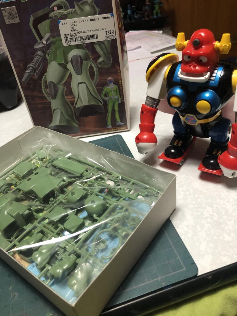 旧キット1/144｢量産型ザク｣–8枚目/制作者：GORO55