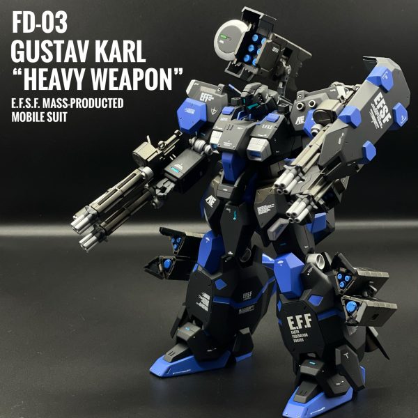 HGUC グスタフカール ヘビーウェポン