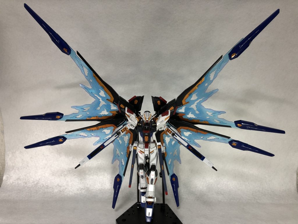 眠っていた光の翼エフェクトセットも塗装しました