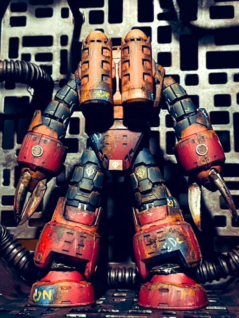 ズゴックってなんか好きです。でも本当のこと言うと、水色の方が好きです😂