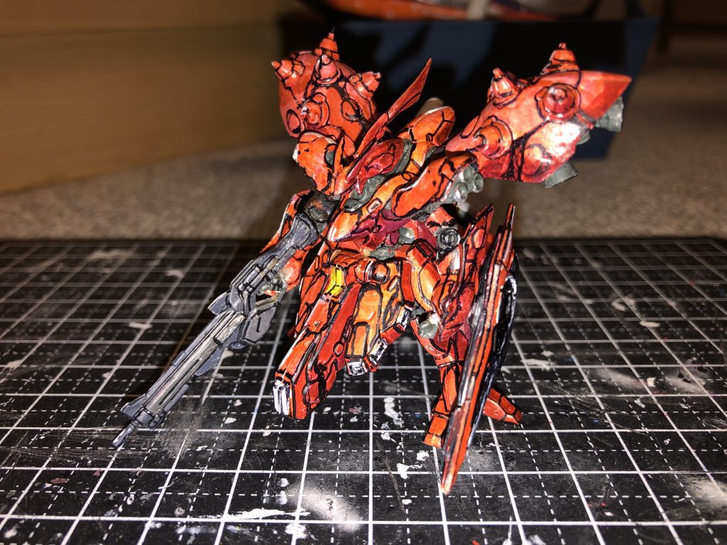 ナイチンゲールの方が頑張って塗り分けたり、ワカメ影書いたりしたのに、写真だと分からず…