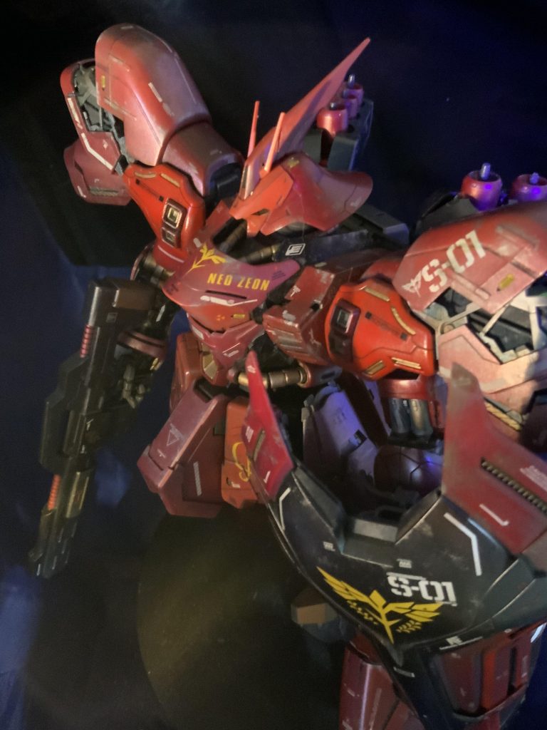 サザビー Ver.Kaは2回目の制作 私にとっては神的キット そのボリュームから撮影には苦労しました