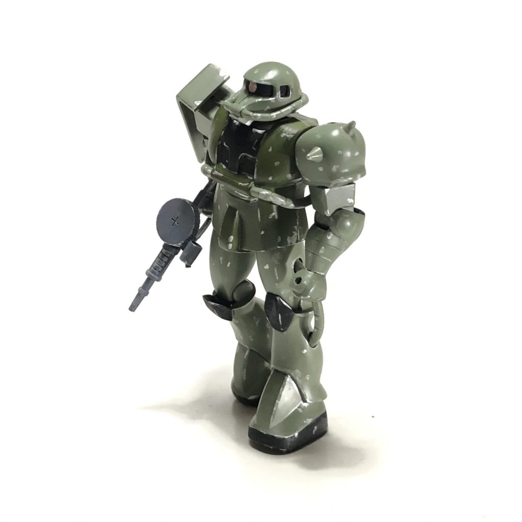 頑張った可動信じられるかい？コイツ足首動かないんだぜ。