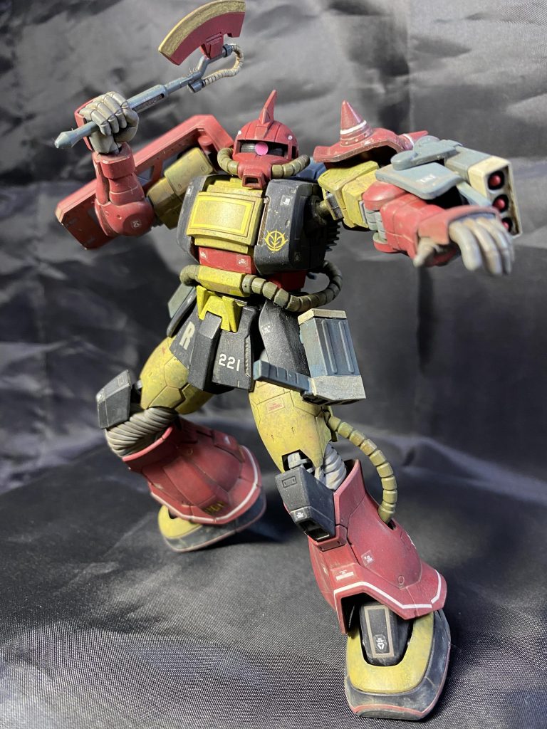 ヒートホーク構え!