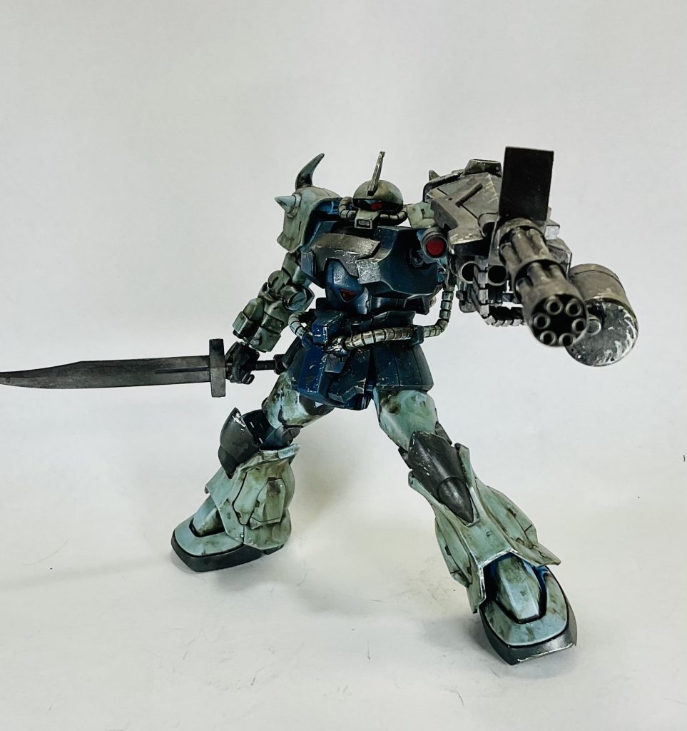 やっぱりグフカスタムは格好良い。