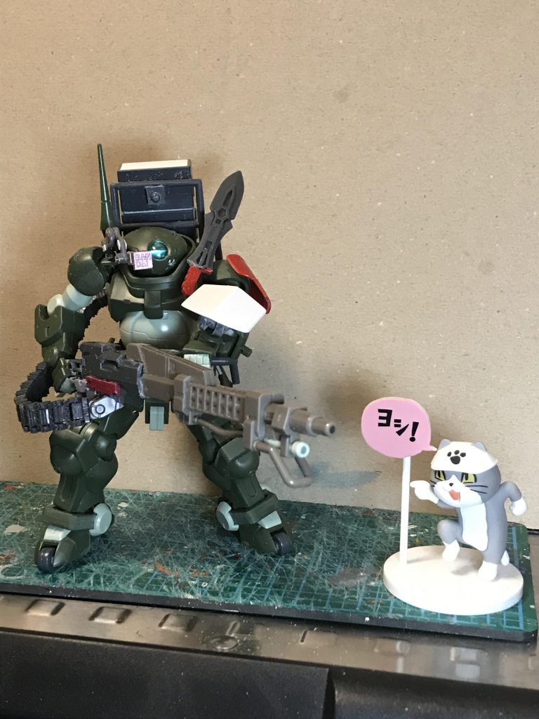 何度目だグリモアとなるともう慣れたもので、今回は気楽に弄ってました。自分にとってグリモアは癒しプラモみたいな所があって、疲れた時になんとなーく組むんですが、まあ今回については本当に疲れてたんだろうなっていうのが見て取れますね。