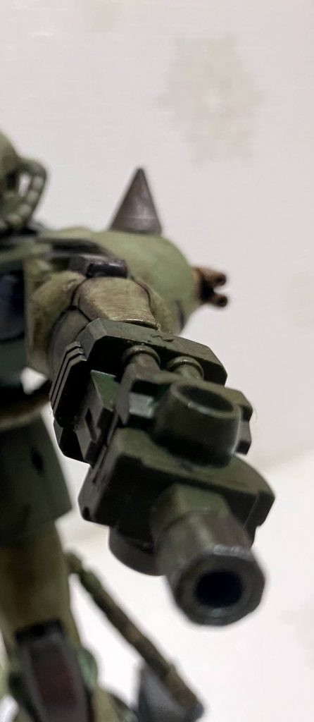 ジオングの腕を使いキャノン砲っぽくミキシング