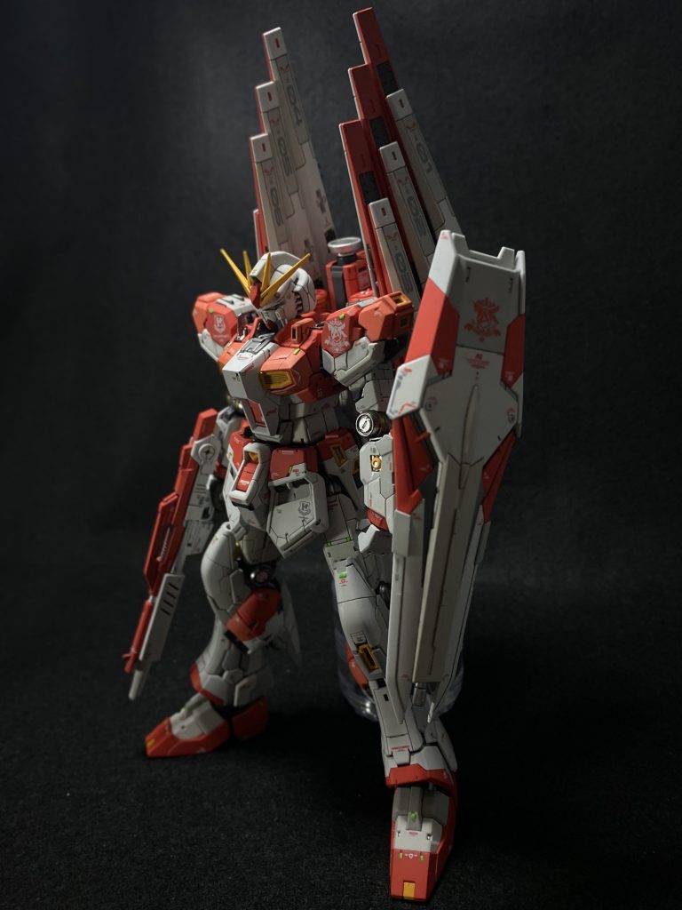 ファンネル開いた状態好きでは無いので 両サイドに