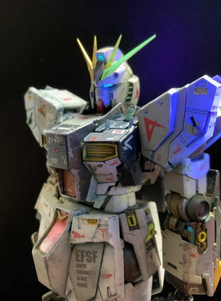 フォロワーさんの希望で最終決戦仕様に汚してと言う事で結構やっちゃいました〜Σ(゚д゚lll)
