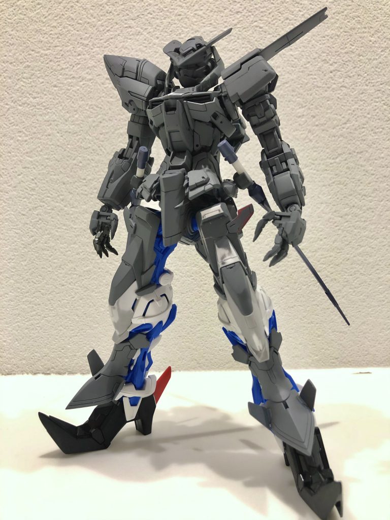 大分イメージ落ち着いてきた中間期。筋彫りやディテールも徐々に追加。