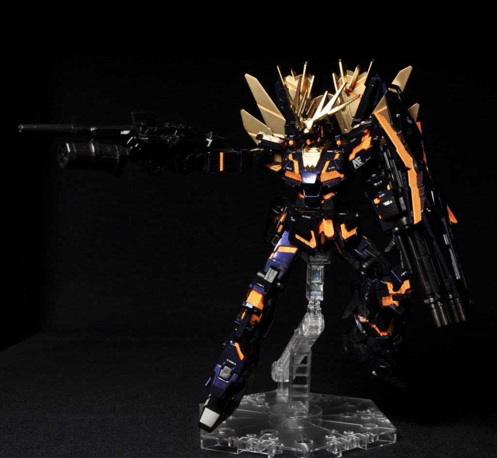 HGUC バンシィ・ノルン メタリック塗装–2枚目/制作者：モリオ