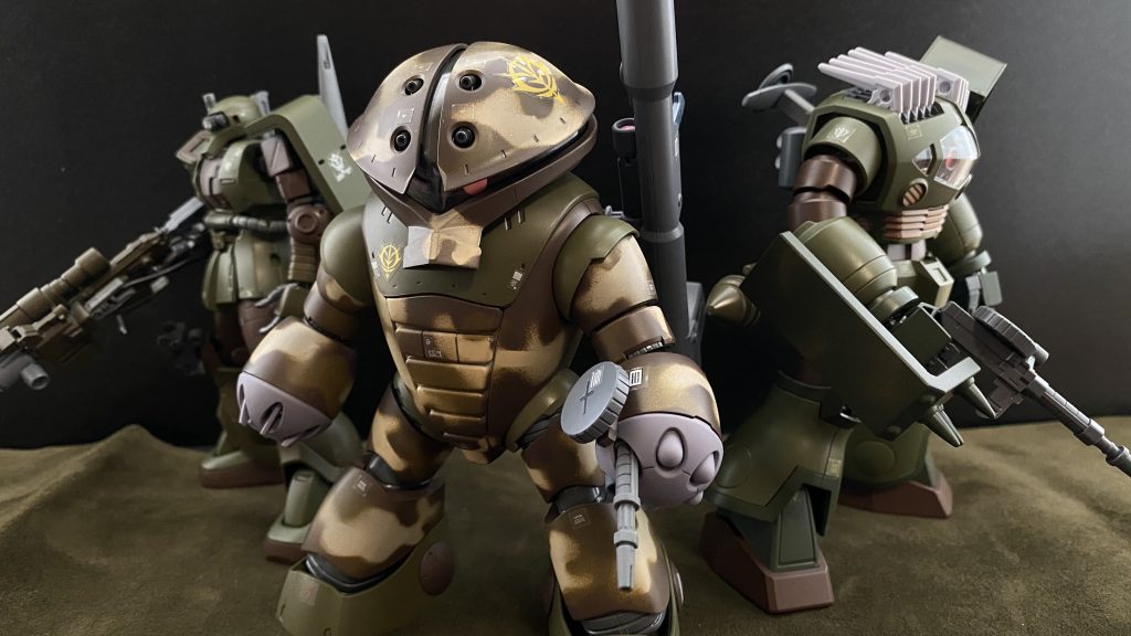 隊の皆でこれらの機体は、現地改修という形で改修されているが、機体自体はノーマルである。(機体のチューンアップなどはしていない)