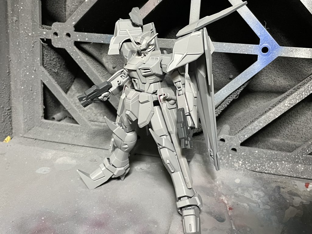 サフは今話題の水性サフを使用しました。