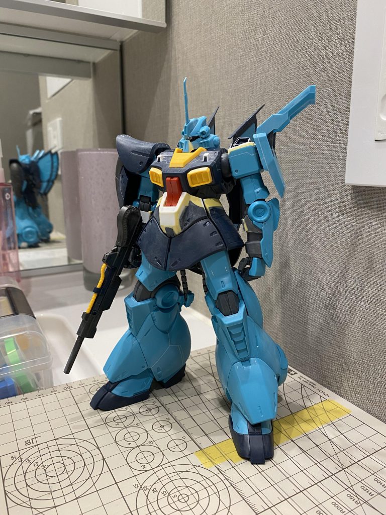 顔、胴回り、関節を中心に改修