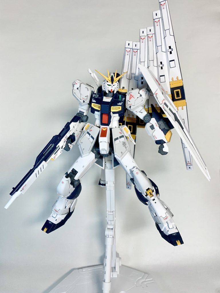 シンプルにスミ入れとつや消しで仕上げました。