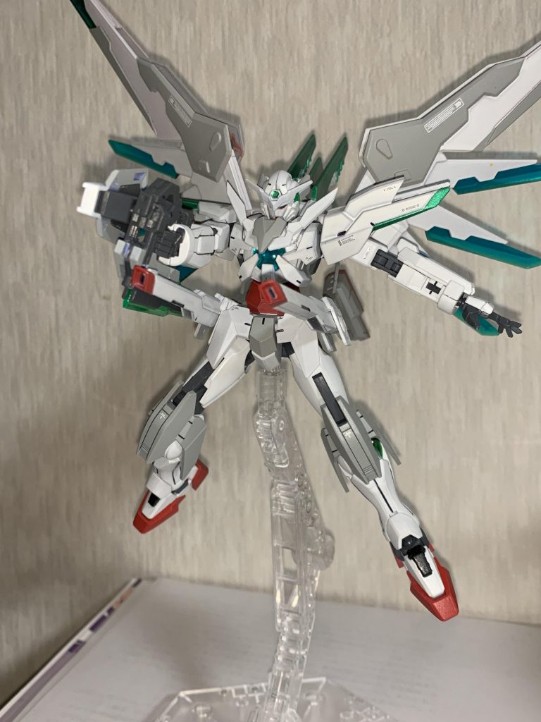 アメイジングストライクフリーダムのレールガンを転用したGNキャノン