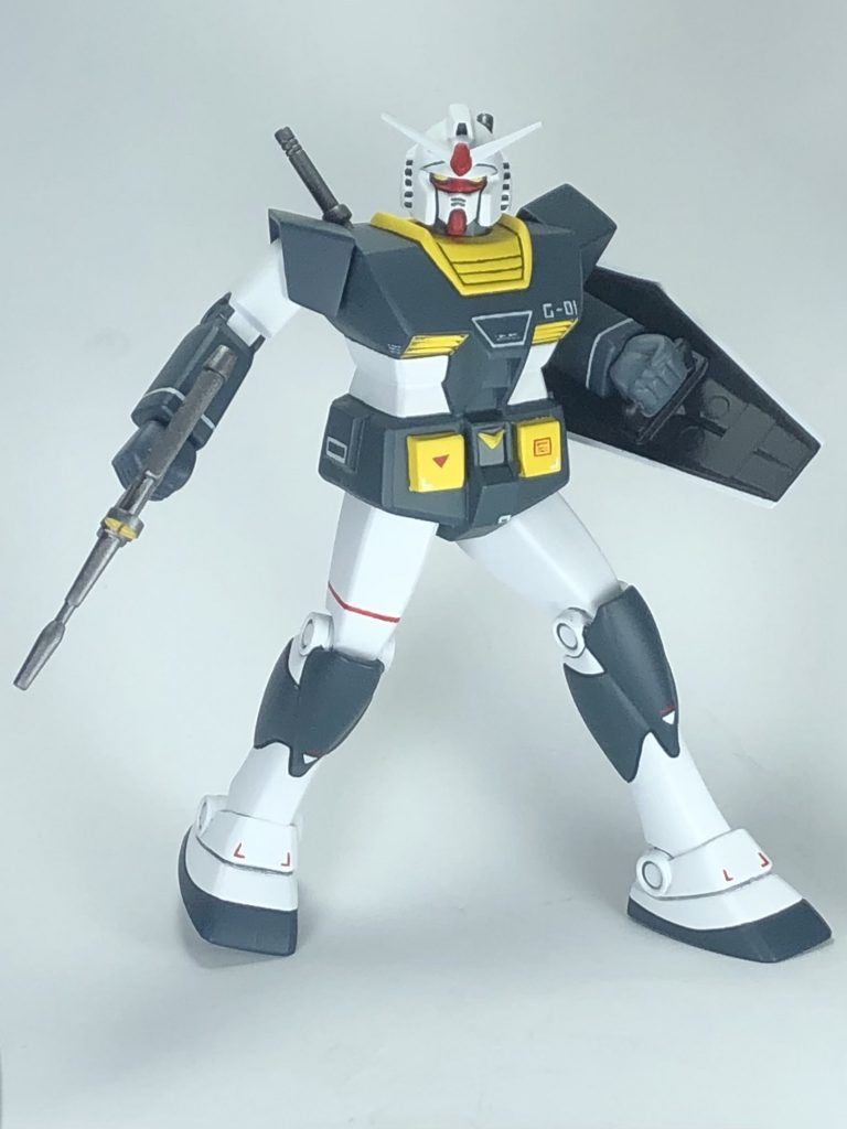 ガンダムのしょうめん。