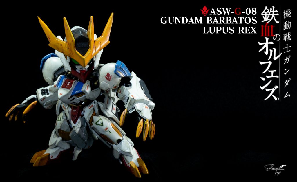 SDCS＋ HG  ガンダム・バルバトスルプスレクス–4枚目/制作者：Solomon Toys
