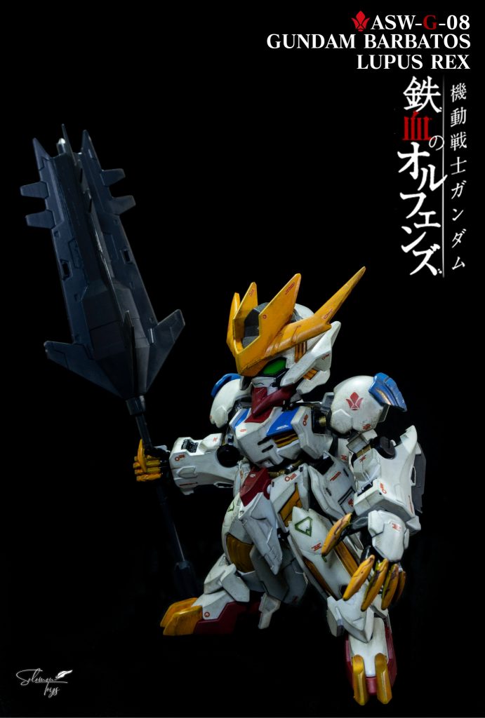 SDCS＋ HG  ガンダム・バルバトスルプスレクス–5枚目/制作者：Solomon Toys