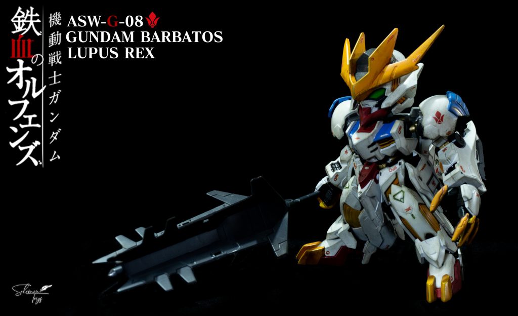 SDCS＋ HG  ガンダム・バルバトスルプスレクス–3枚目/制作者：Solomon Toys