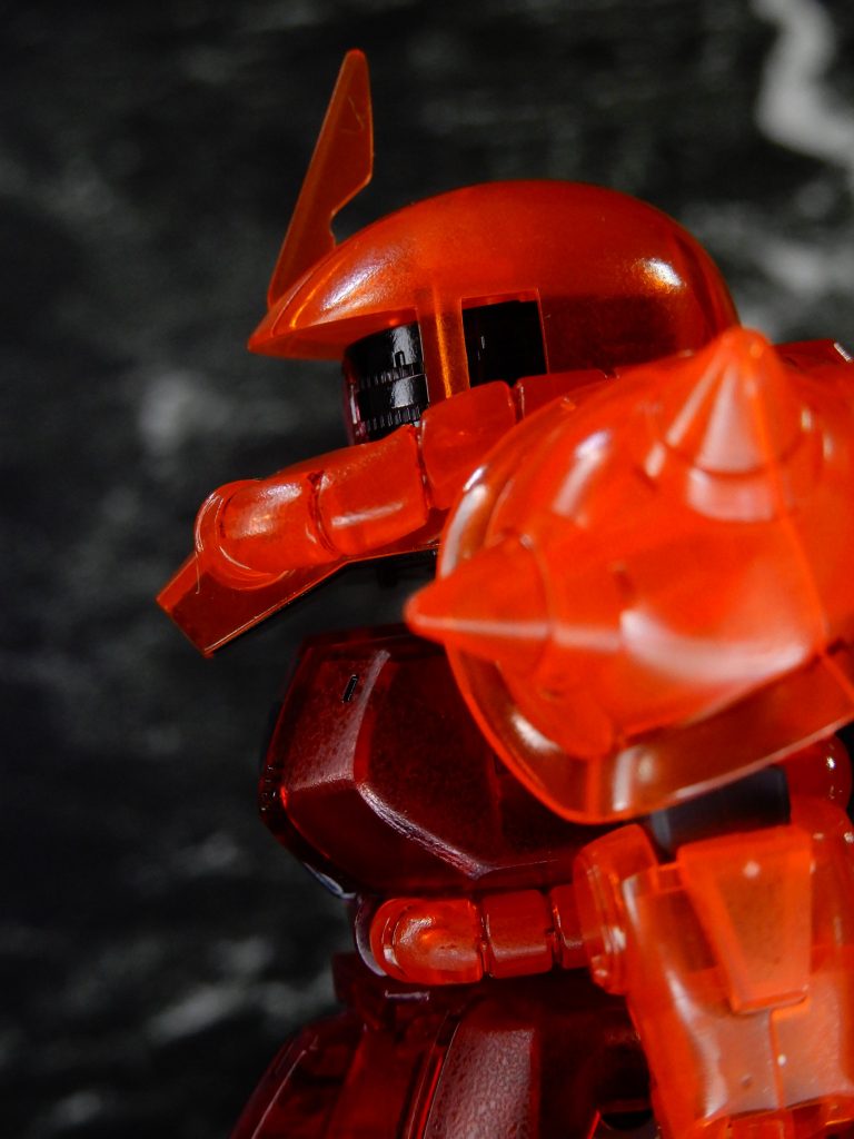 SDクロスシルエット　シャア専用ザク（クリアレッド）–4枚目/制作者：nobumash