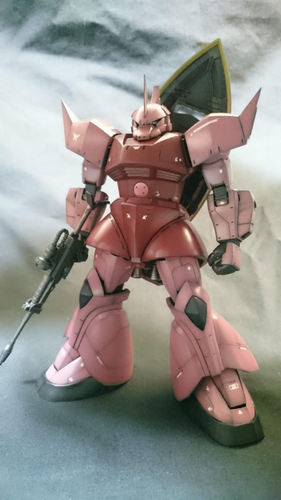 ウェザリングしようか迷いましたが、今回はロールアウト直後のイメージで行いませんでした。