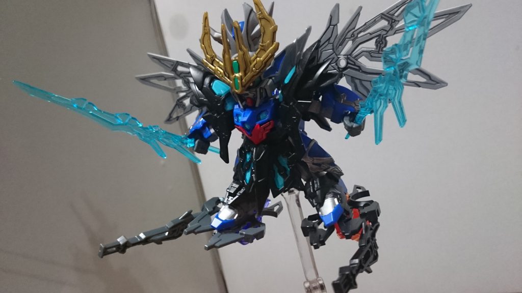 導覇砲の砲身パーツは前面に向けることも