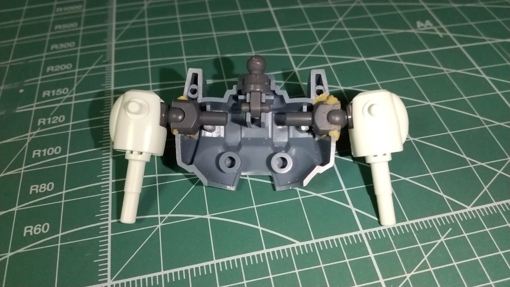 肩関節をボールジョイント化。