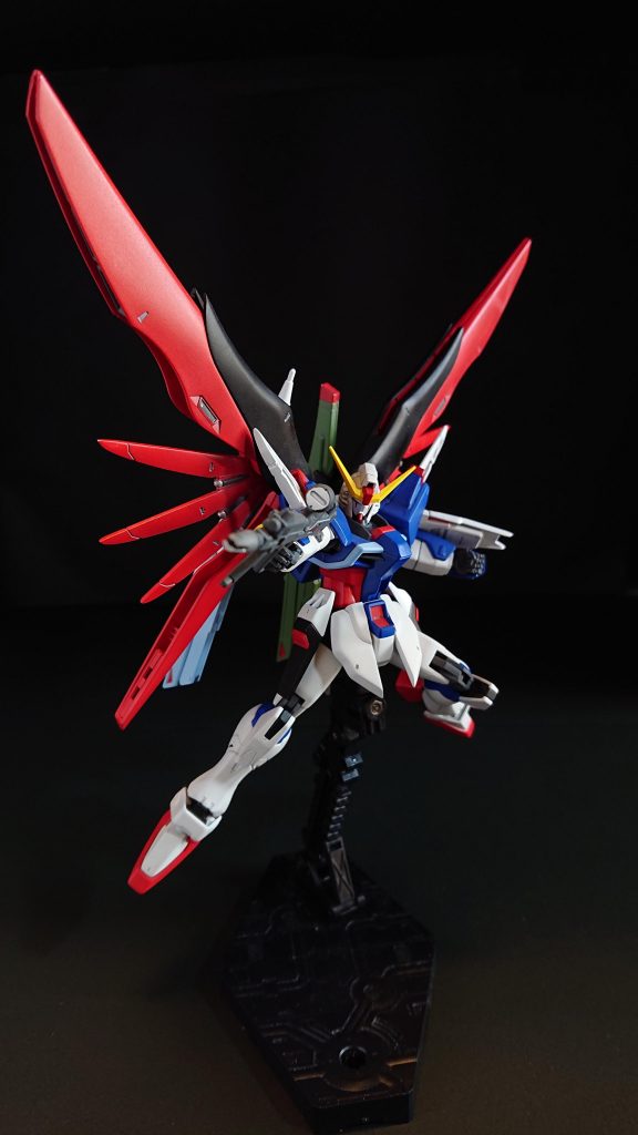 ビームライフルを構えて 