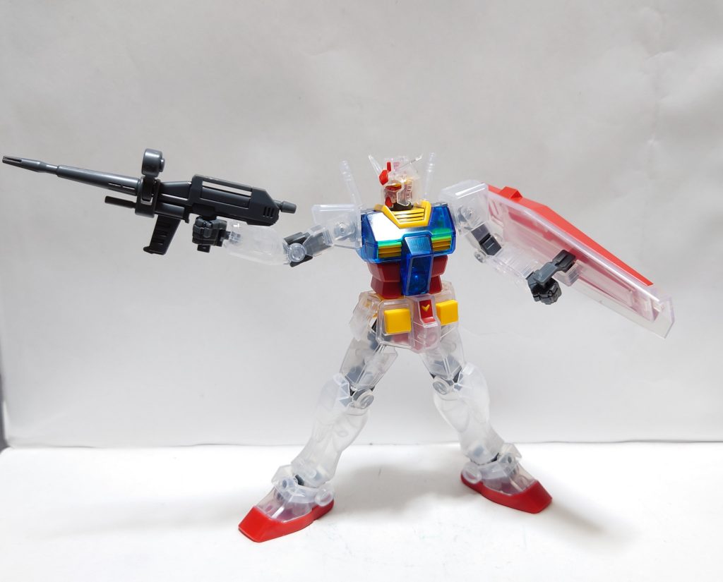 エントリーグレード ガンダム（クリアーver）–2枚目/制作者：ライバック