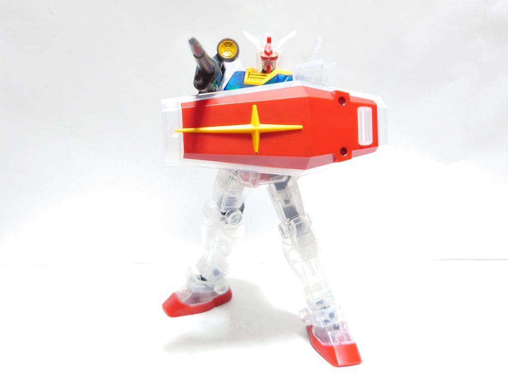 エントリーグレード ガンダム（クリアーver）–3枚目/制作者：ライバック