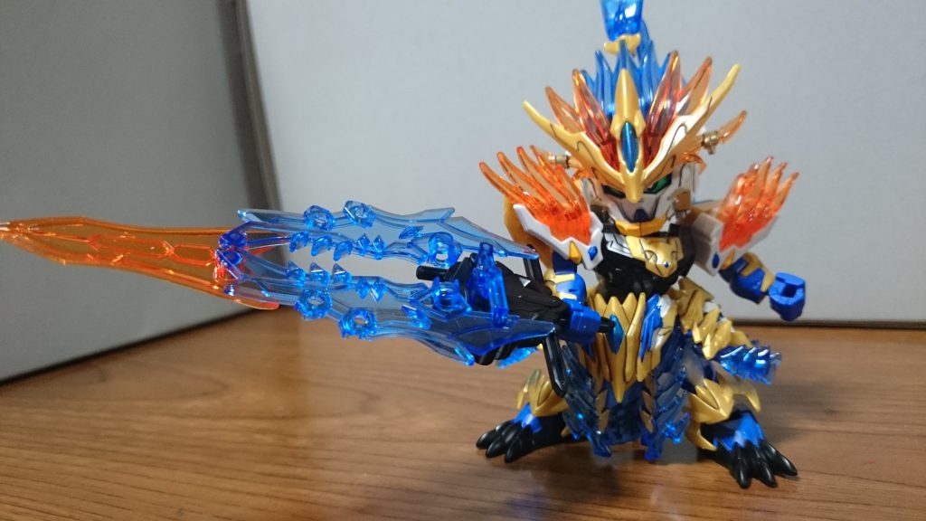 ・蒼虎影「大牙影」タクティカルアームズモチーフなので勿論大剣も