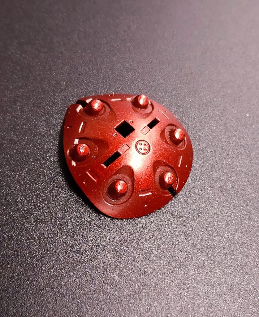 実は始めて特殊塗装の上から普通塗装しました🎵