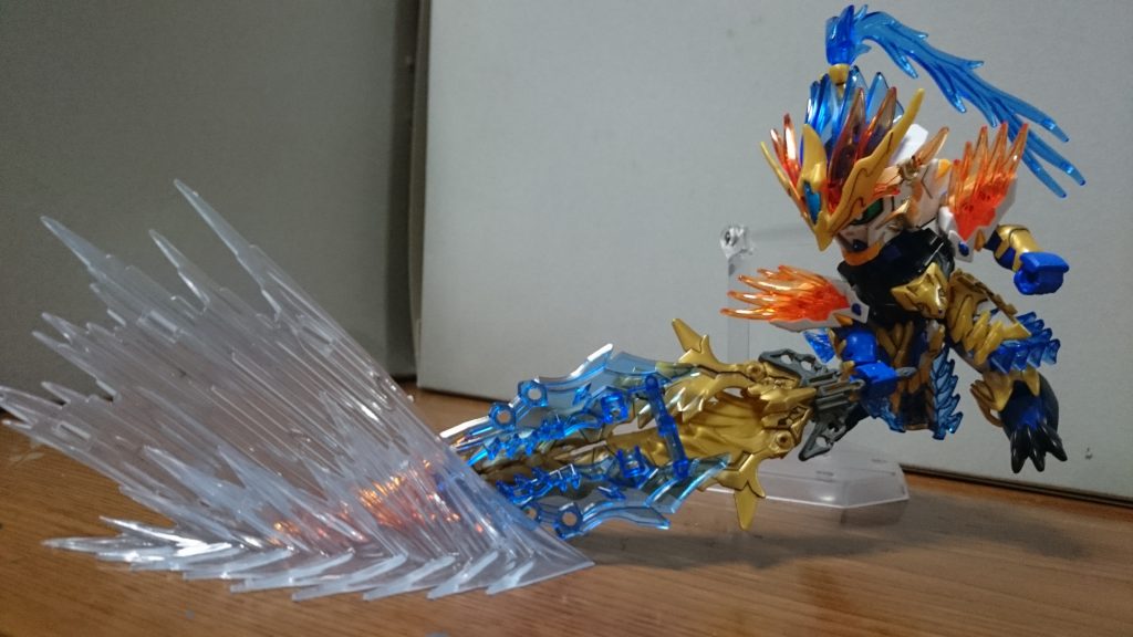 一撃！！ あと太史慈との合体ギミックがあるんスけど、そちらは太史慈が完成し次第……