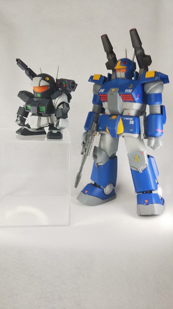 旧キット 1/100 ガンキャノン重装型–5枚目/制作者：エス
