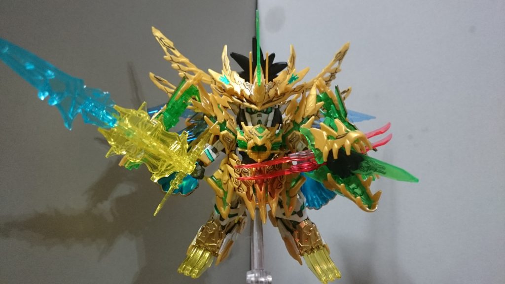 龍賢 劉備と合体！！他の皆のメモリは全て左腕のガントレットへ