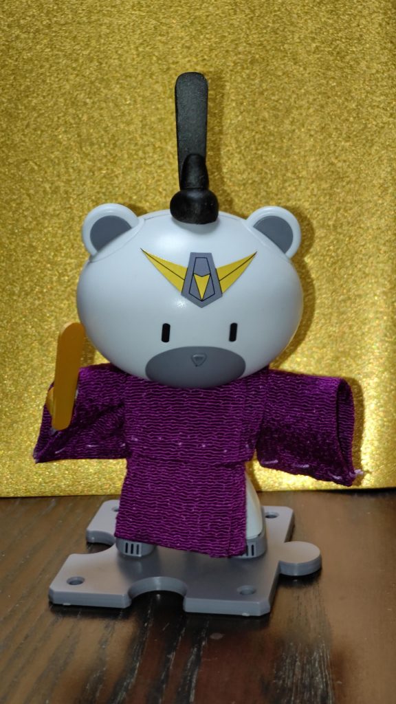 お内裏様は私の作実は袖は止まっていないです(汗)