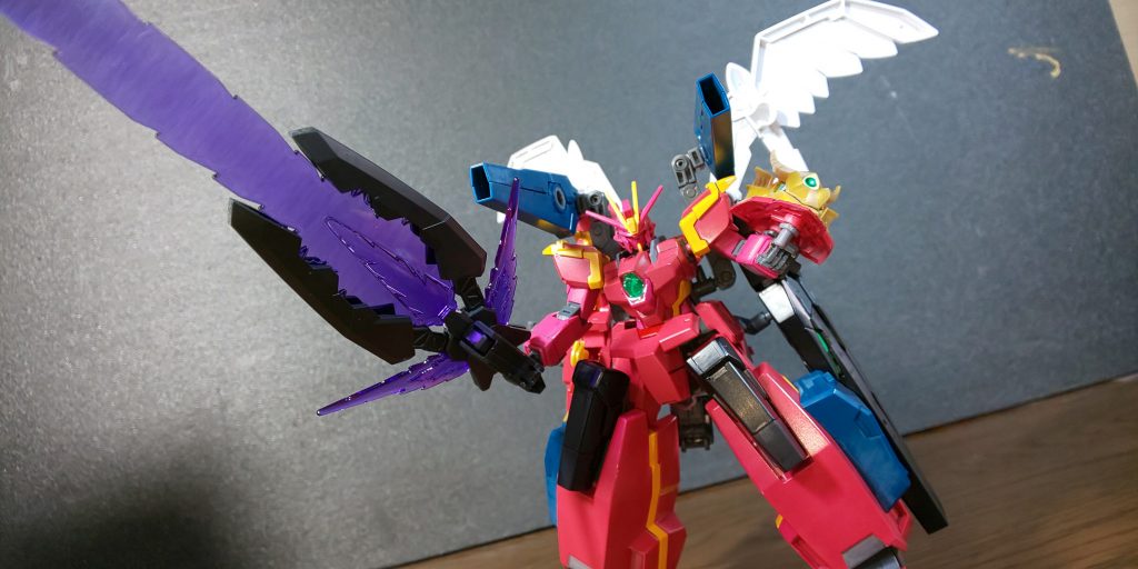 メテオＤガンダム！ トライスラッシュブレードかっこ良すぎ！  