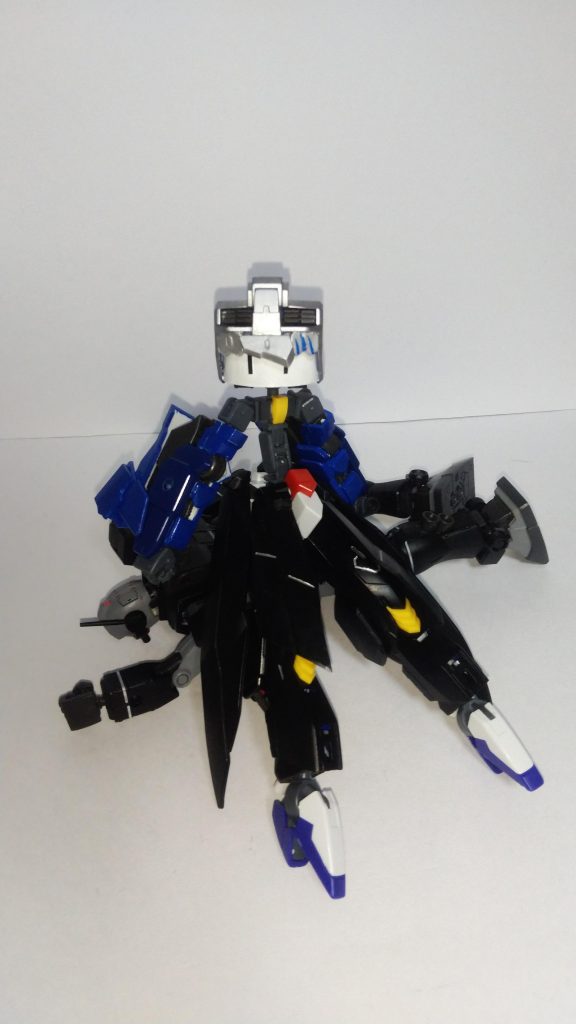 そして投稿予定のメイさんとの関連性も実はあったりして…この子はユリウスくん→https://gumpla.jp/hg/605318←のパイロットであるソウガくんのダイバールックをモチーフにしています。(ぜひユリウスくんも見てあげてね✩)元絵はメイさんと共に掲載しておきますのでお楽しみに…(先は長いんでしょうねw)