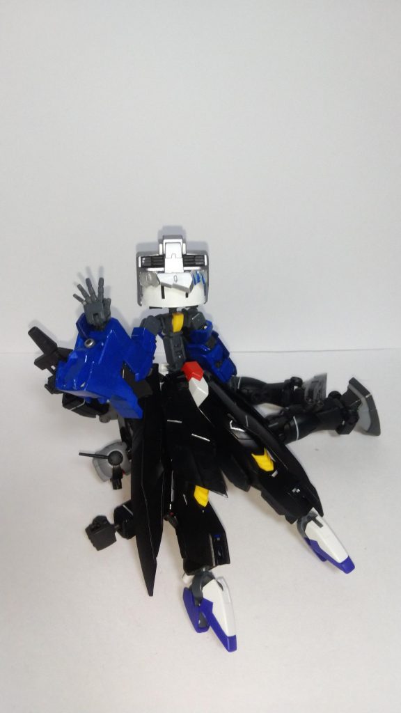 以上ガンダム・ショーターでした!実はこの子もう1つの名前があって身内の企画の機体も兼任してるんです。今後またまとまり次第投稿予定ですのでお楽しみに〜٩( ᐛ )و