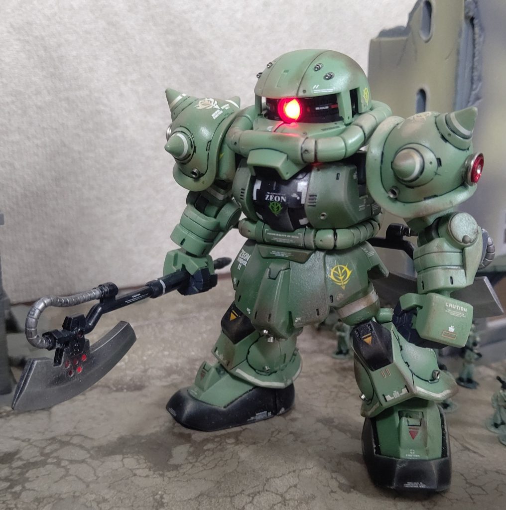 クロスシルエット ザクⅡ–2枚目/制作者:ZAKOII