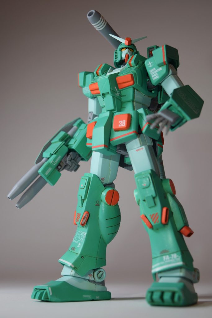 1/100旧キットのパッケージをイメージ今回一番気に入った一枚です。