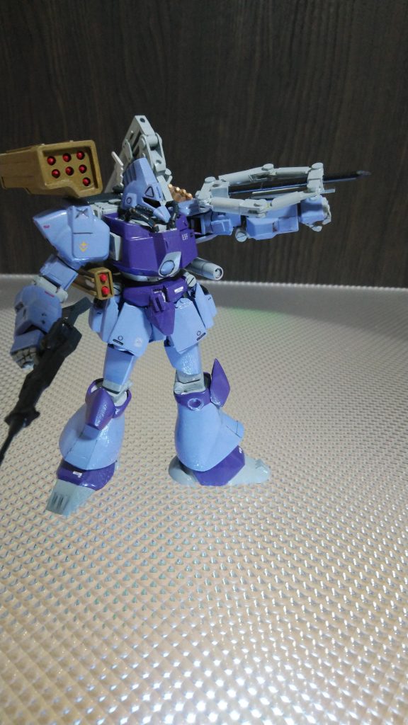 増加武装は全て実体弾、ガルバルディのジェネレーターの負担にならない仕様ミッションパックのモチーフはあからさまなアレ