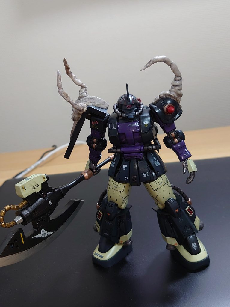 ザクⅡ–3枚目/制作者：ベアーる