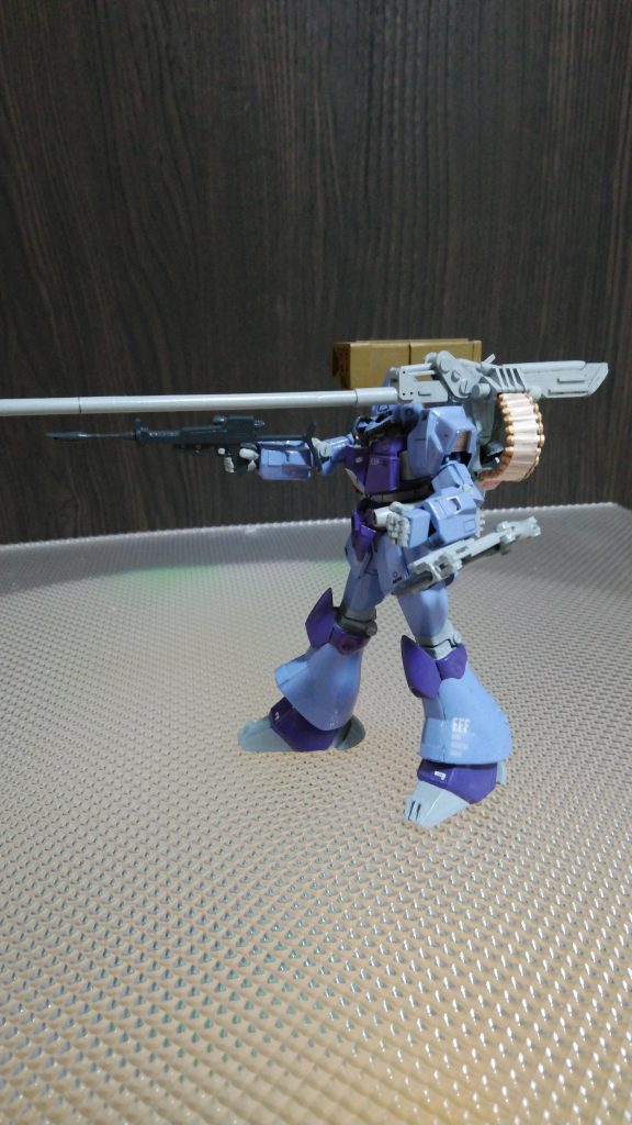 今回の目玉、ドロッパーズフォールディングガン！長い砲身はカッコいい！