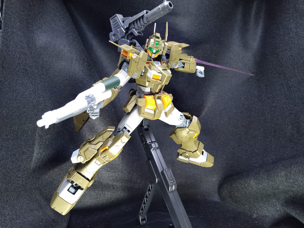 スプレーガン装備