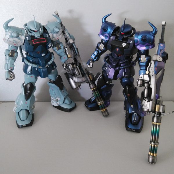 グフカスタム　カラーバリエーション