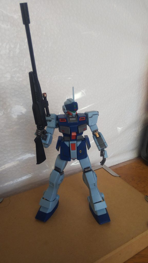 脳内設定では、対MA用実弾ライフル。Iフィールドを装備している機体用に開発されたライフルと言う設定です。バイポットも付けようと思いましたが腕がなかった笑笑😭さて次回は、考えてなかった😅ご覧頂きありがとう御座いました。