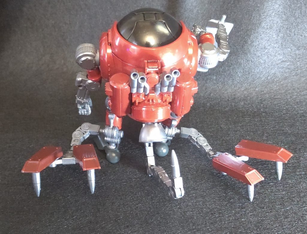 耕運用のアーマーも装備しています。